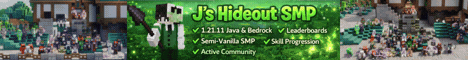 Js Hideout SMP banner